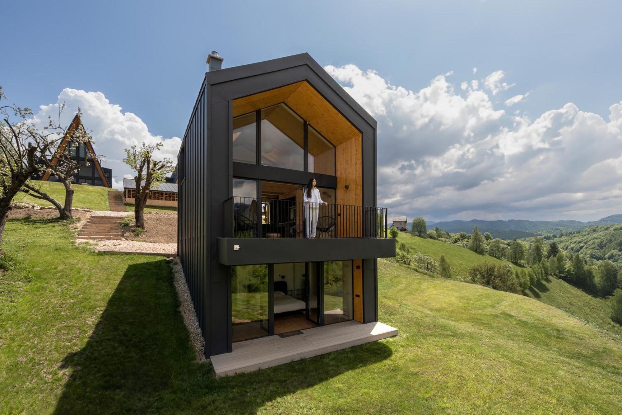 Amont Chalet Peştera エクステリア 写真